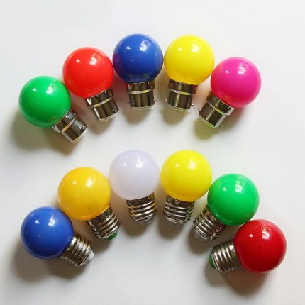 Hanlux B22,E27 bulb led filament pc cover g45  tuya led filament colorful vivid bulb for party Christmas decoration
