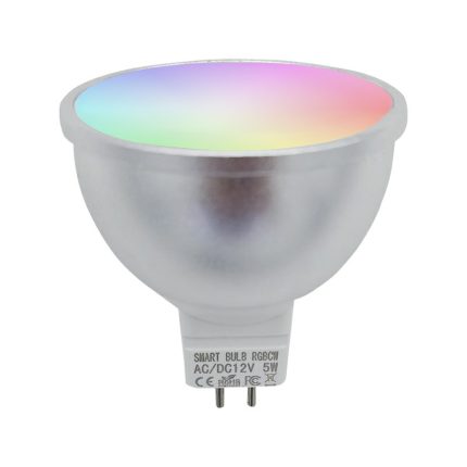 2022 Special Design New Material 5W Wifi Smart LED RGB MR16 Spotlight Support APP/Remote Control For Party