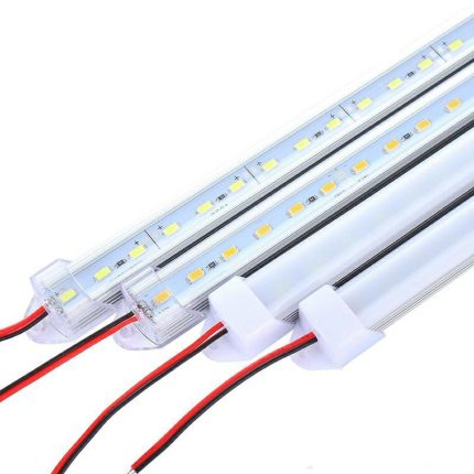 Factory Wholesale Prices 30CM 50CM 100CM DC 12V 36 SMD 5630 LED Hard LED Strip Bar Light with U Aluminium Shell + PC Cover