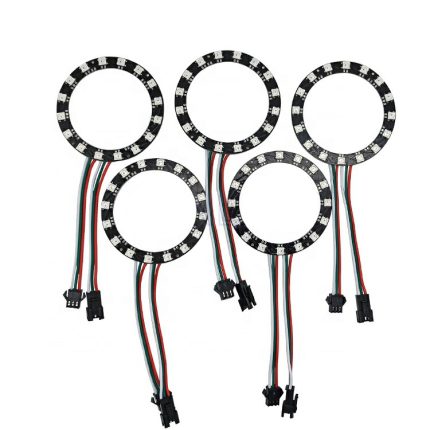 Digital Full Color RGB WS2812B SK6812 5V Pixel Circle Led Ring