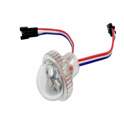 SMD 5050 IP66 26mm DC12v LED pixel amusement led point light for amusement rides 3leds smd5050 rgb pixel led