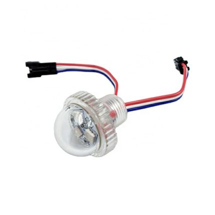 Entertainment light Ferris wheel DC12V 26mm 3pcs LED Pixel Color Changing LED Amusement Light