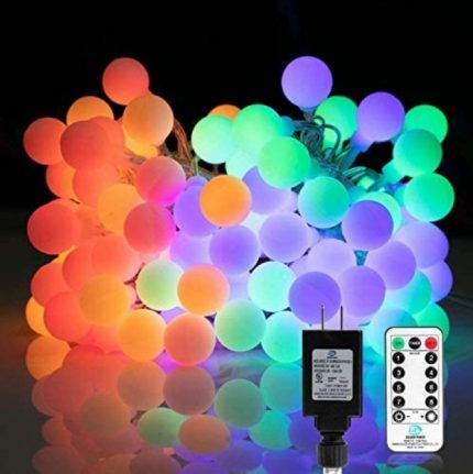 2022 Popular Led Color Changing Globe Bright Fairy Kids Balls Shape String Light for Party
