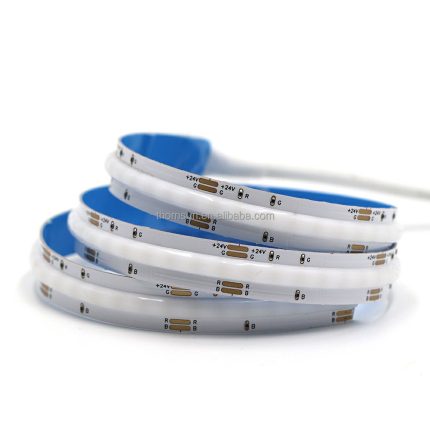 New Arrival Rgb Cob Led Strip 3 Years Warranty 630Leds/M 24V Flexible Rgb Led Strip