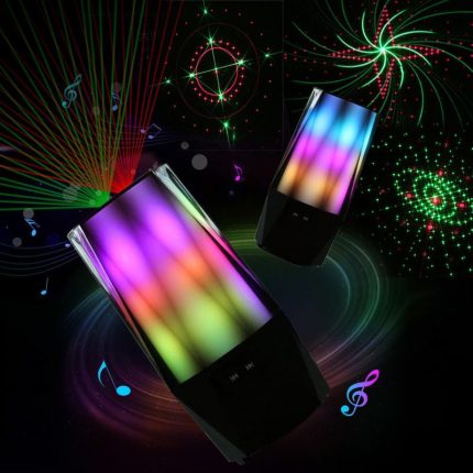 Amazing Crystal Rainbow LED Light with USB Interface and Music for party, camping, car, home decorations