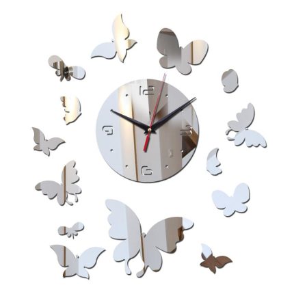 direct selling wall clocks clock diy home decoration mirror acrylic stickers sticker watch quartz needle living room fashion