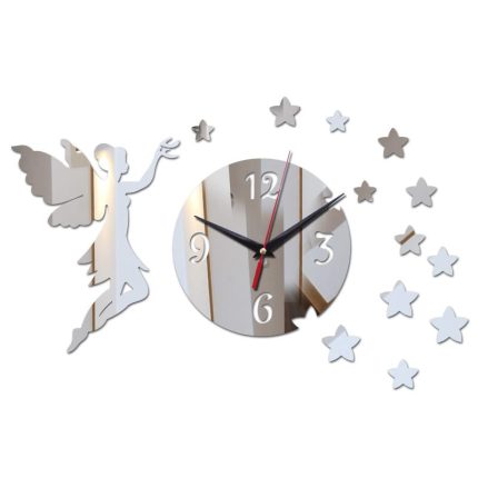new arrival wall clocks Acrylic mirror stickers modern home decoration sofa background sticker Single Face