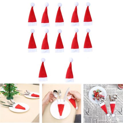 ON SALE! 2020 New Year Christmas Hat Beanie Warm Hat For Kids Adults New Year Christmas Decor 8.26